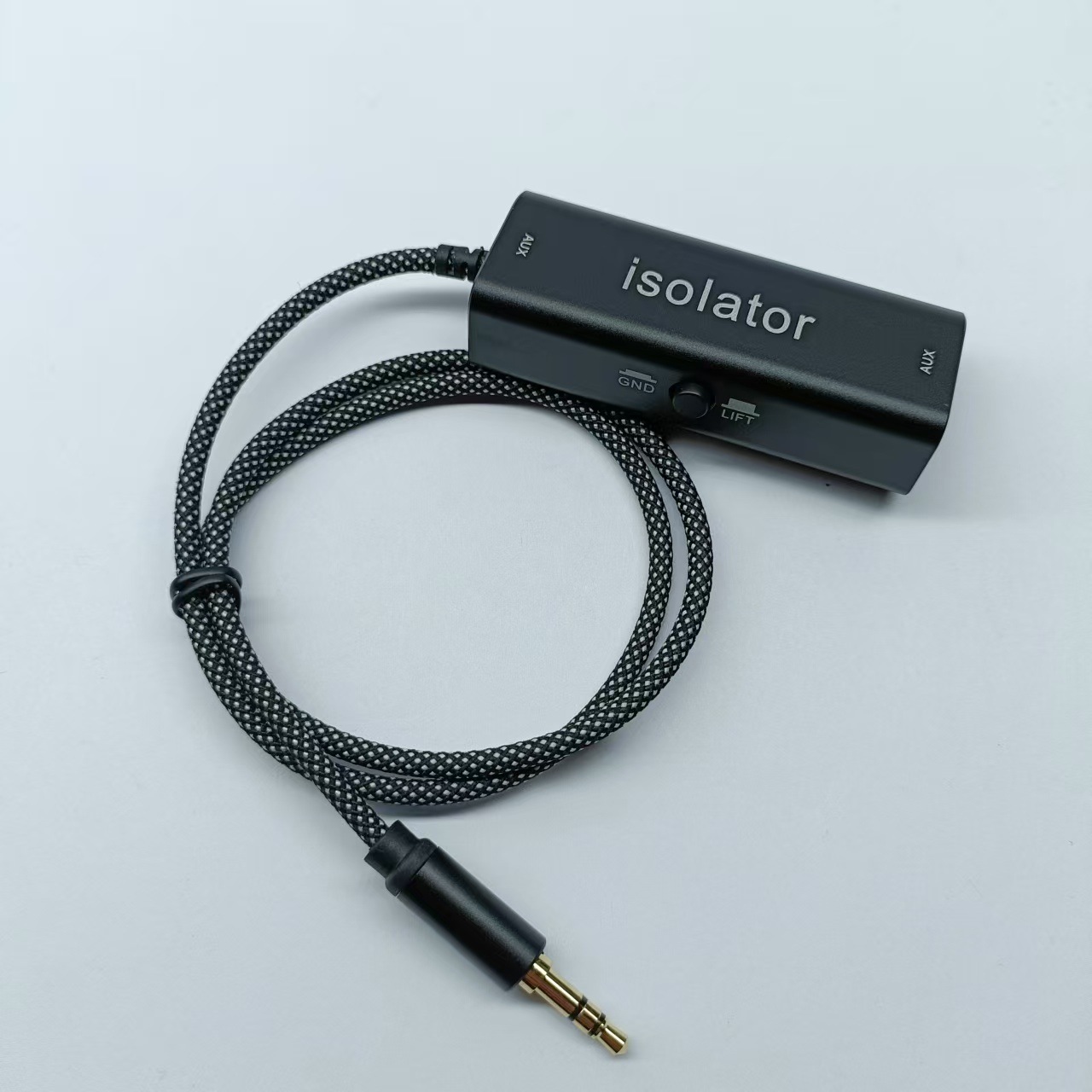 Picture of 3.5MM anti-interference filter audio filter isolator AUX audio line site interference noise reducer cross-border