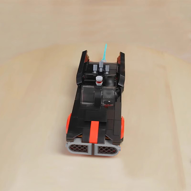 Picture of MOC building blocks assembling building blocks 1966 version batwing car toys suit educational assembling boy toys