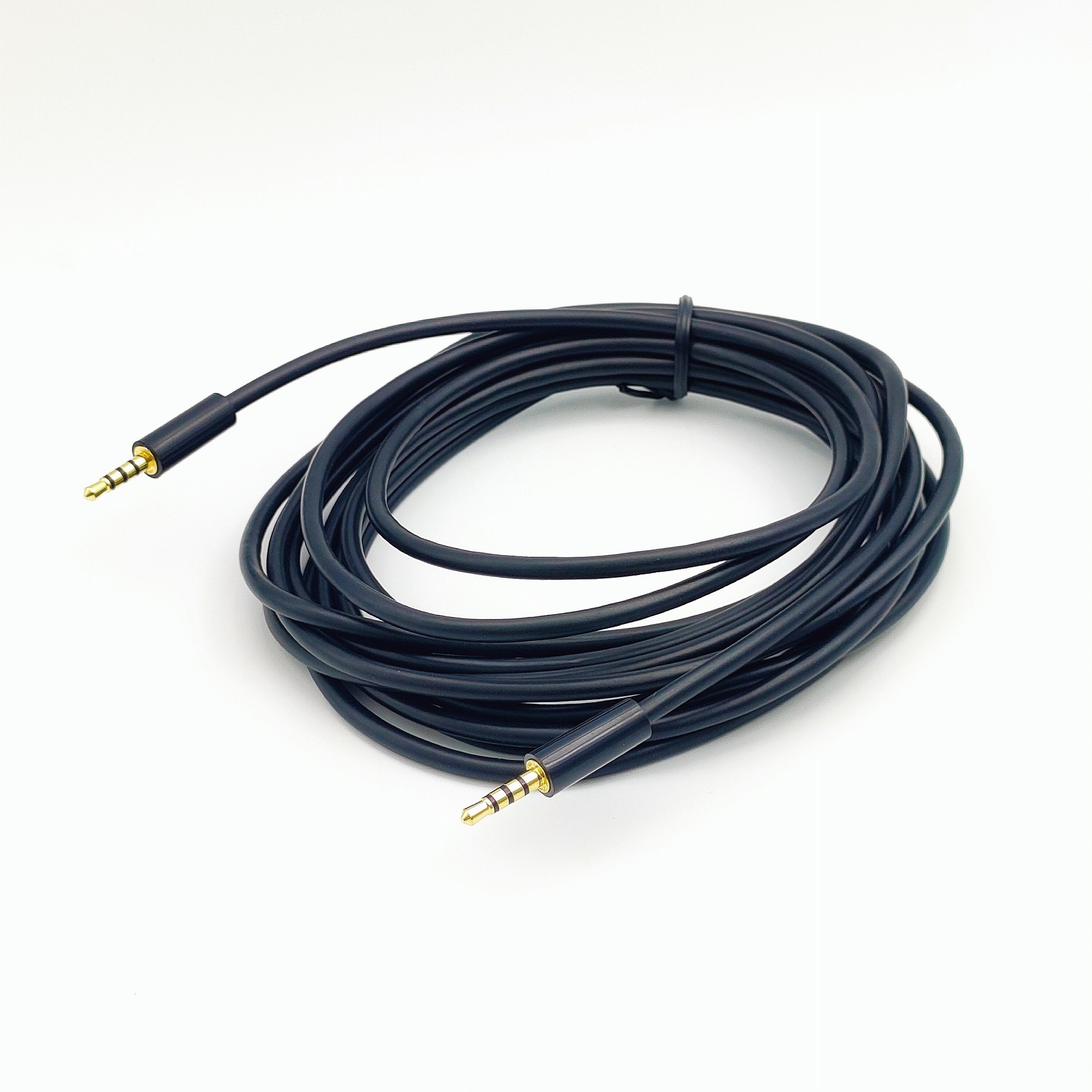 Picture of 2.5mm audio cable 2.5mm male-to-male audio cable three-ring four-section gold-plated 3 meters long
