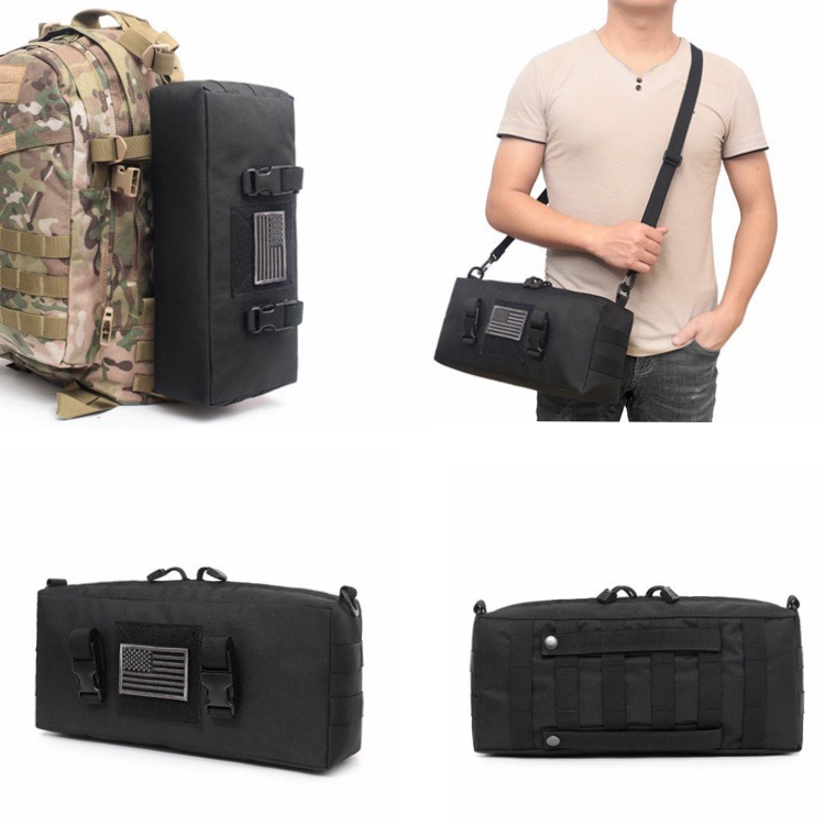 Picture of Outdoor Waterproof Tactical Accessories Large Miscellaneous Cosmetics Bag Molle Accessory Bag Outdoor Sports Storage Waist Bag