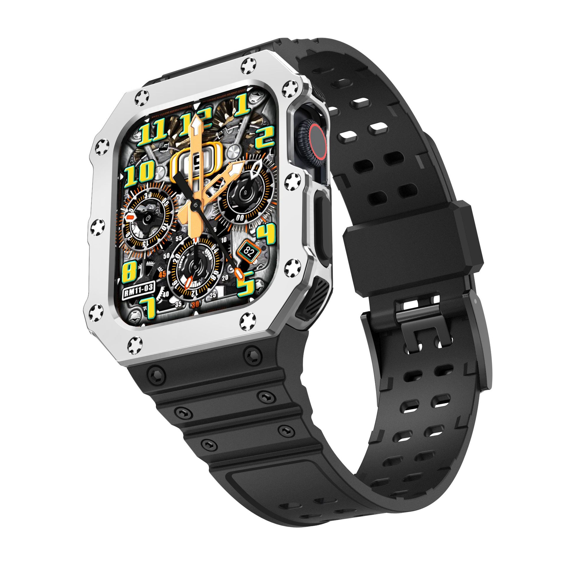 Picture of For Apple Watch Strap Apple iwatch9876543 Richard TPU One-piece Strap Wholesale Cross-border