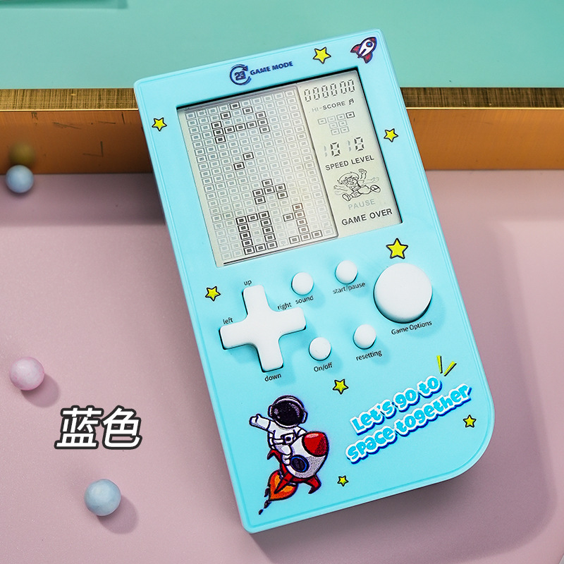 Picture of Cross-border Large-screen Handheld Student Kidsren's Puzzle Nostalgic Retro Portable Digital Game Console Toy