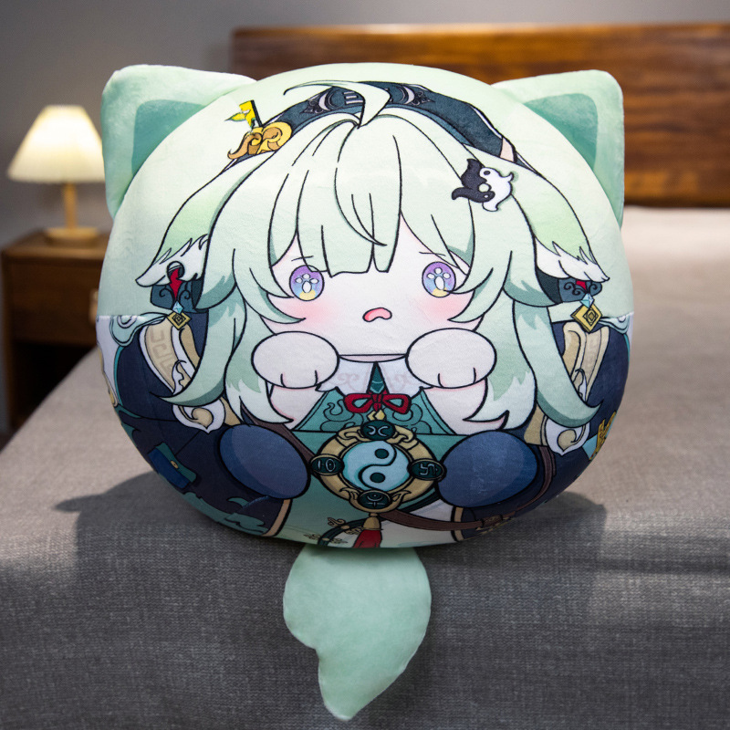 Picture of Xingqiong Railway Second Dimension Surrounding Kafka Pillow Drinking Yuejun Pendant Blade Jing Yuan Tuan Zi Silver Wolf Luo Cha Stop Cloud