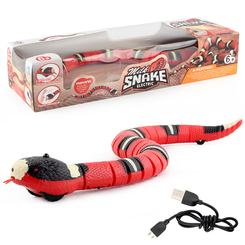 Picture of New Tricky Toy New and Unique Toy Remote Control Rattlesnake Remote Control Cobra Mini Snake Funny Toy