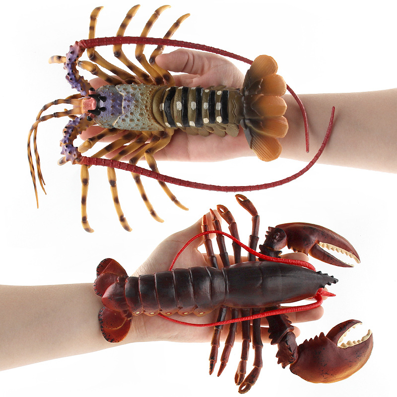 Picture of Cross-border toy marine life simulation lobster marine animal model submarine toy doll decoration plastic