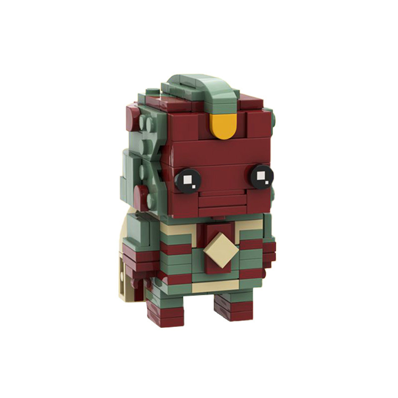 Picture of MOC Block Compatible with Lego Small Particle Set Wanda Vision Puzzle 79725 Square Head Toy