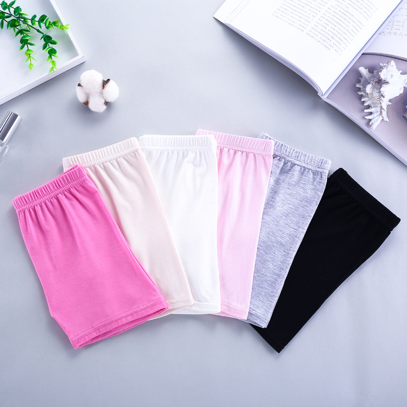 Picture of Summer New Girls' Safety Pants Children's Anti-slip Shorts Little Girls' Insurance Pants Baby's Boxer Panties