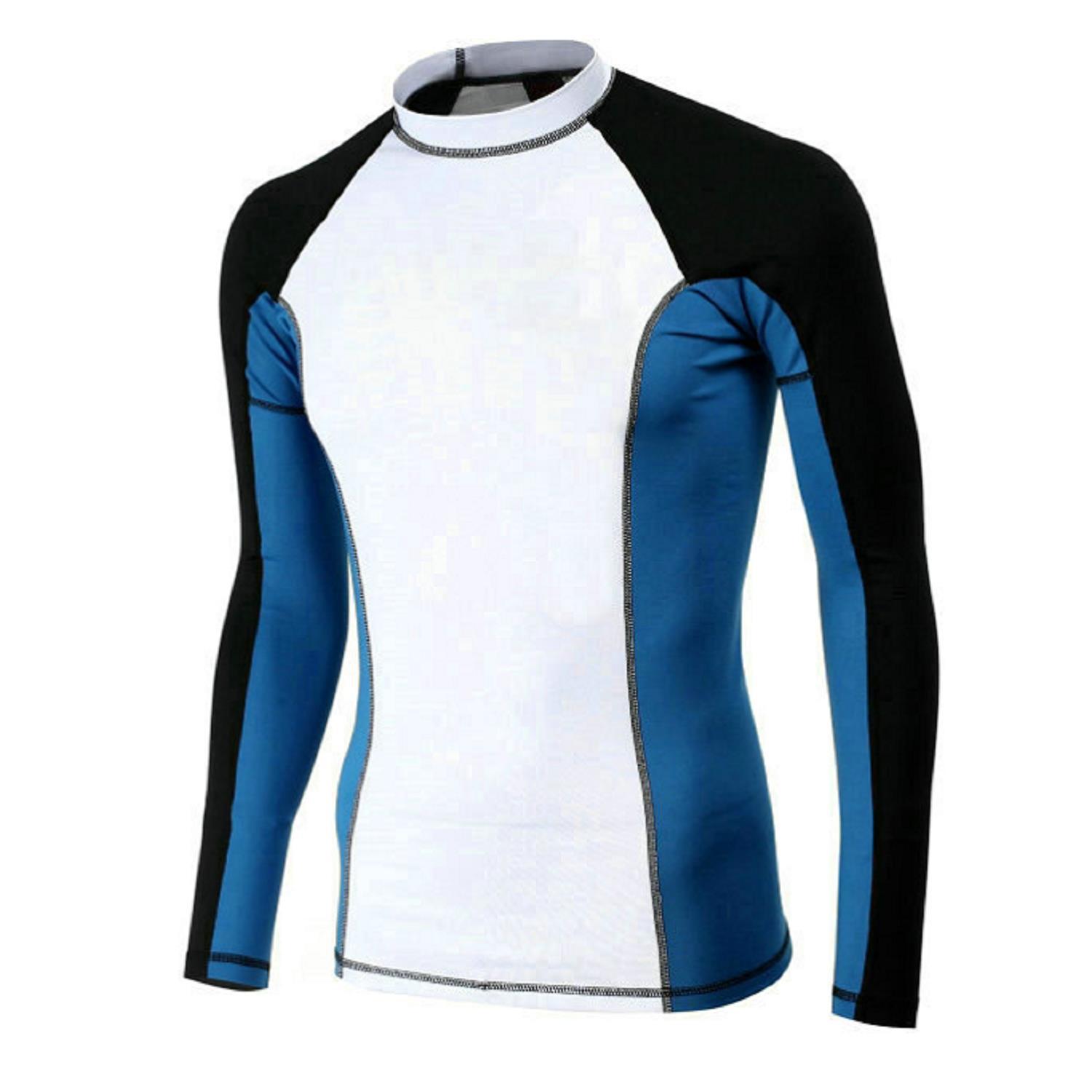 Picture of Diving Suit Men's Quick-drying Jellyfish Suit Surfing Snorkeling Long-sleeved Swimsuit Split Swimming Trunks Sunscreen Warm Fitness Top