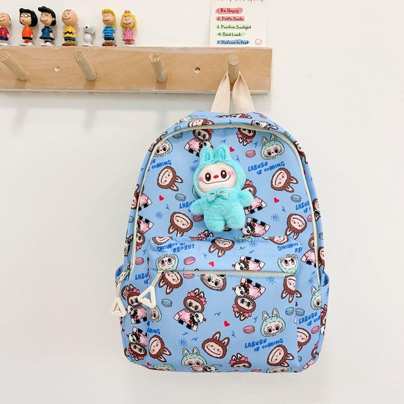 Picture of Children's Schoolbag New Cartoon Cute 3-5 Year Old Doll Backpack Kindergarten Baby Accessories Small Backpack Cross-Border