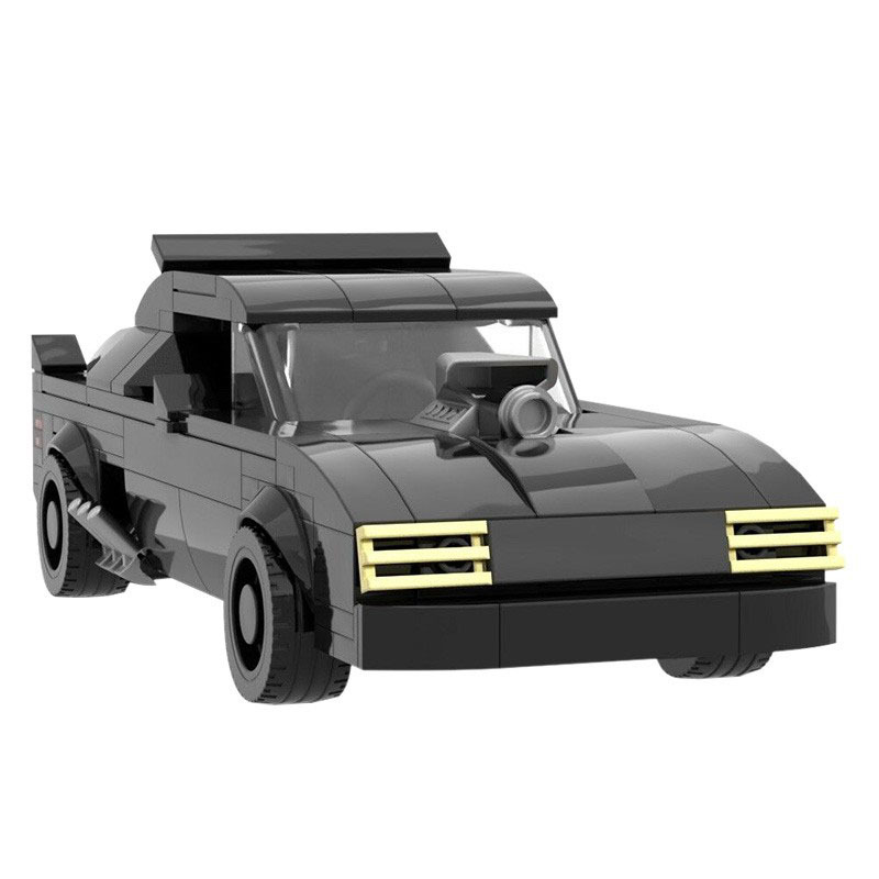 Picture of Small particle building blocks MOC car assembling toy crazy Max V8 Interceptor for Lego 21806