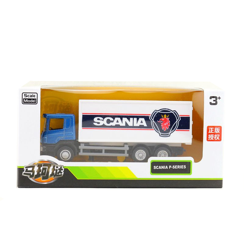 Picture of Marco 1:64 Alloy Toy Truck Model Scania Man Engineering Vehicle Mixer Fire Truck Container Truck