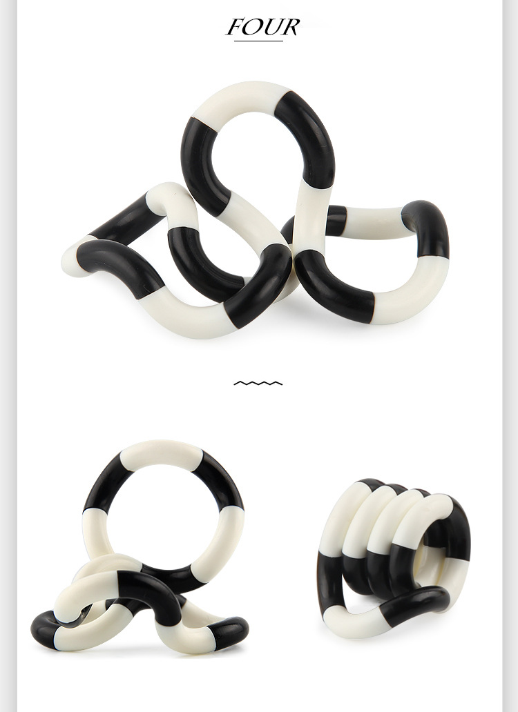 Picture of Adult Venting and Decompression Toy Set Toy Variety of Twisting Rope Decompression Chain Twisting Circle Winding Toy