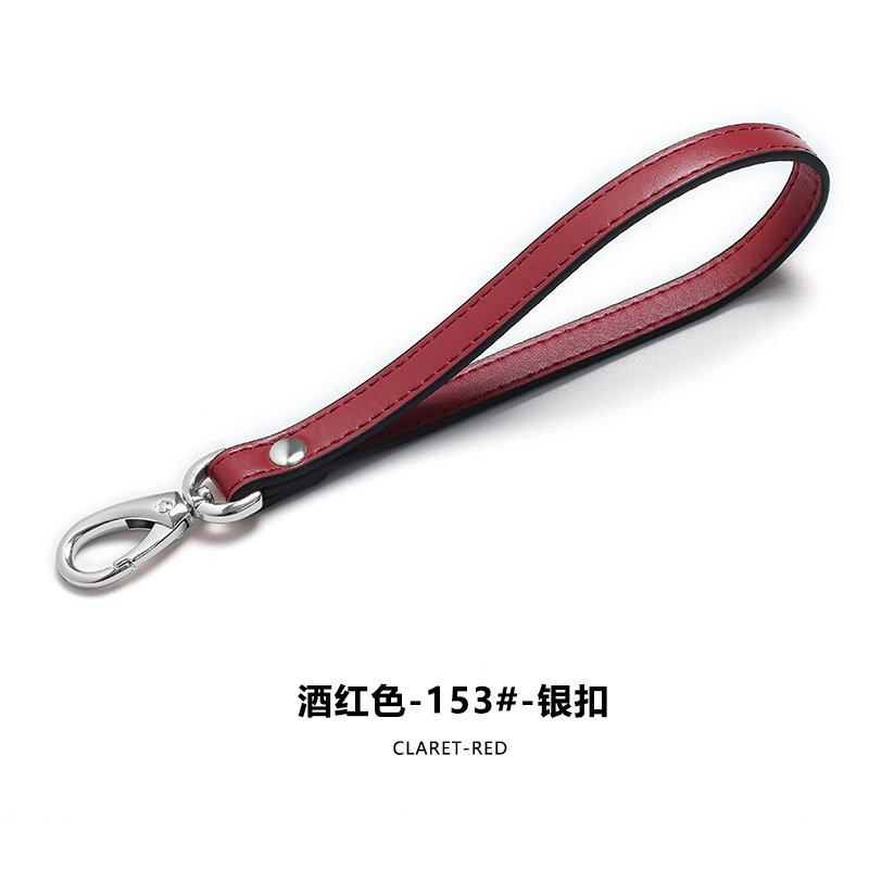 Picture of Women's Bag Accessories Single Buckle Wallet Lanyard Handbag with B- 45 Plain Cowhide Handbag with Bag Replacement Strap
