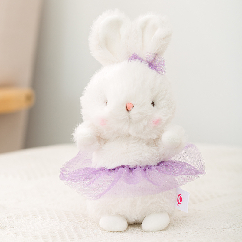 Picture of Cute Jade Rabbit Pillow Personalized Sofa Pillow Moon Rabbit Plush Toy Doll Girls Sleeping Doll
