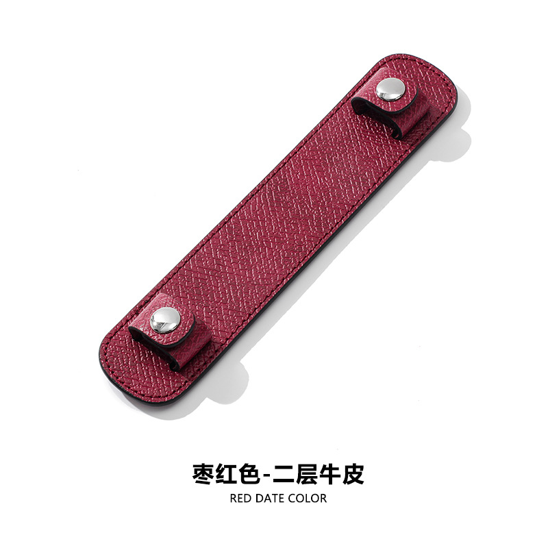 Picture of Long Handle Large Shoulder Strap Retrofit Decompression Shoulder Pad D-49 Cowhide Non-slip Fixed Shoulder Bag Accessories