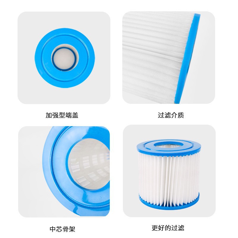 Picture of Inflatable swimming pool filter INTEX BESTWAY Universal AC filter swimming pool water pump filter cross border