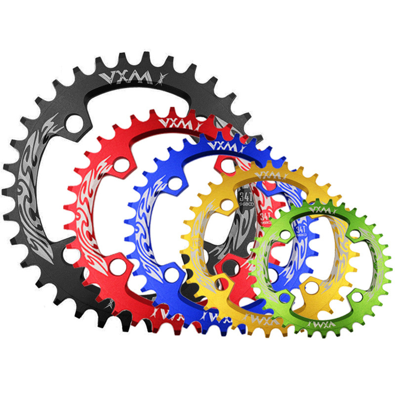 Picture of VXM bicycle positive and negative tooth disc single disc 96BCD mountain bike disc ellipse 32T 34T 36T 38T