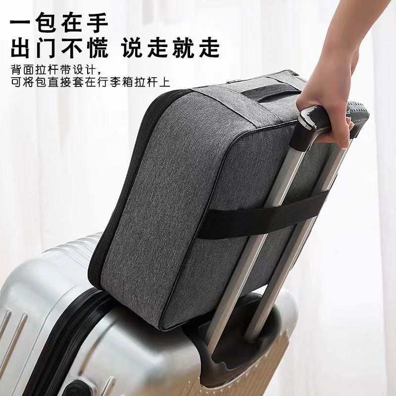 Picture of Certificate storage bag box household multi-functional household register document card holder certificate organizing box bag artifact