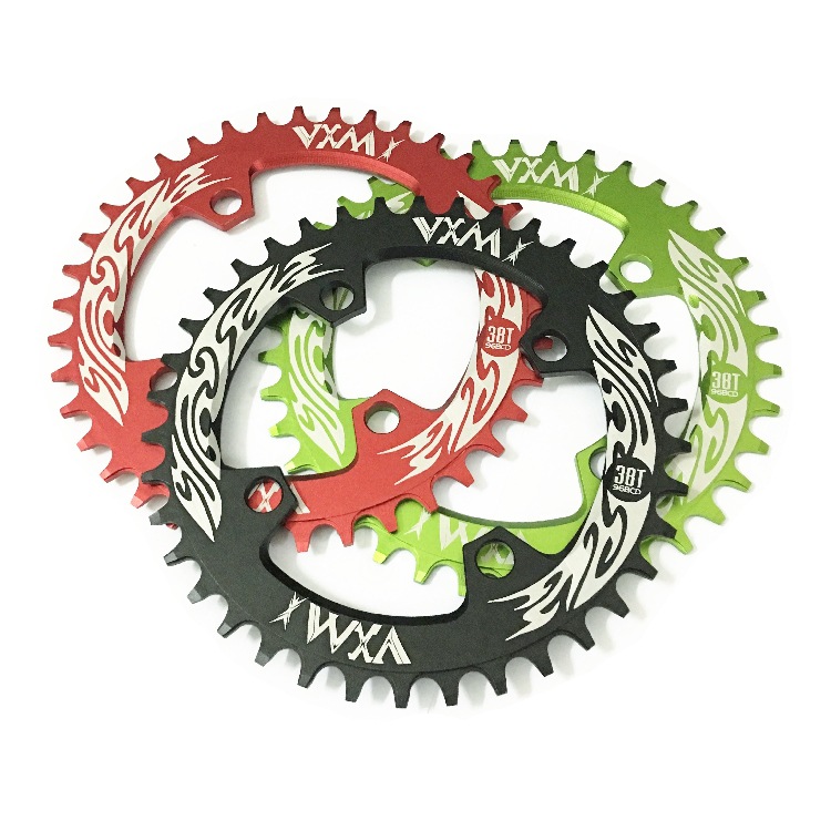 Picture of VXM bicycle positive and negative tooth disc single disc 96BCD mountain bike disc ellipse 32T 34T 36T 38T