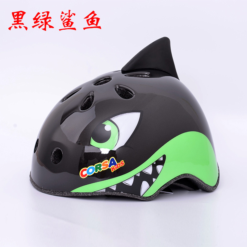 Picture of Corsa Kidsren's Helmet Outdoor Cycling Helmet Roller Skating Helmet Skateboard Protective Gear Cute Dinosaur Animal
