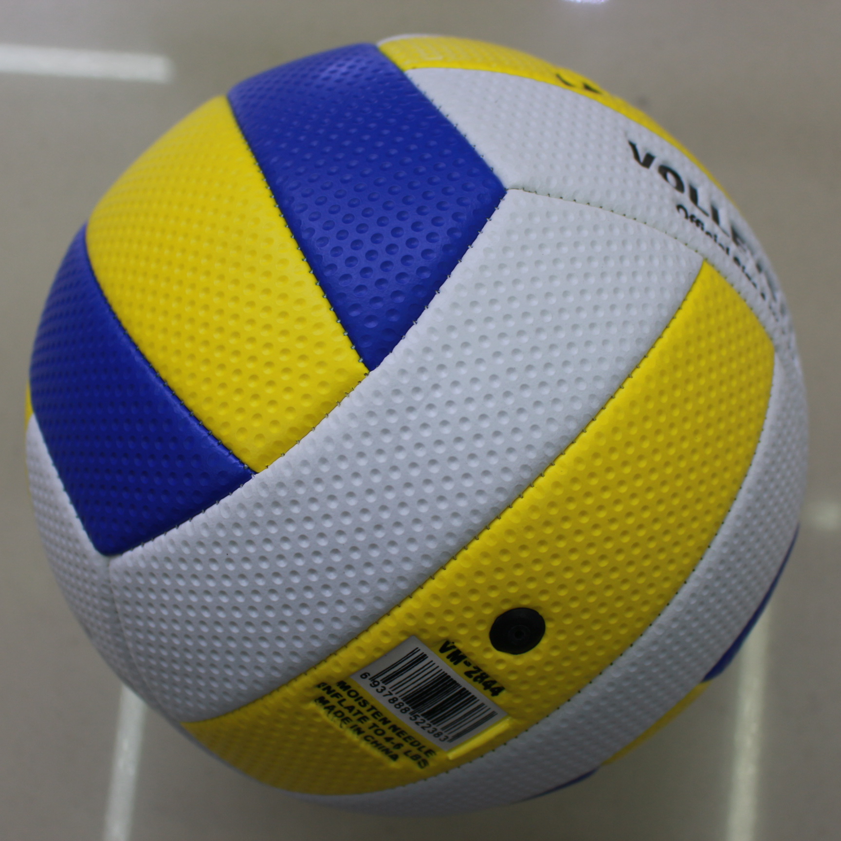 Picture of Authentic No.5 volleyball golf yellow blue white senior high school entrance examination standard competition volleyball can be made to sample can be sent on behalf