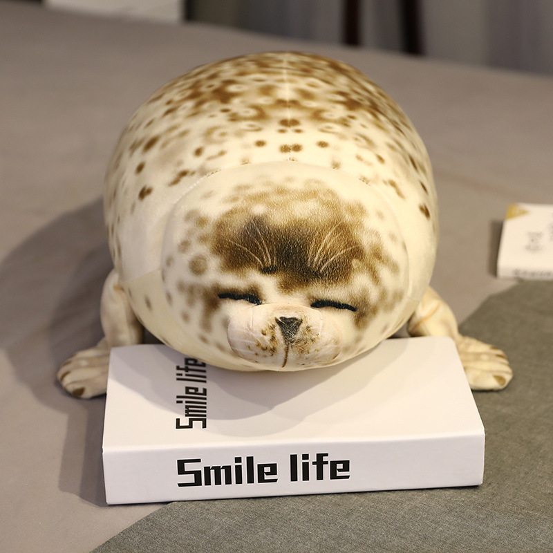 Picture of New Sea Lion doll creative down cotton seal plush toy aquarium gift girls' pillow cross-border
