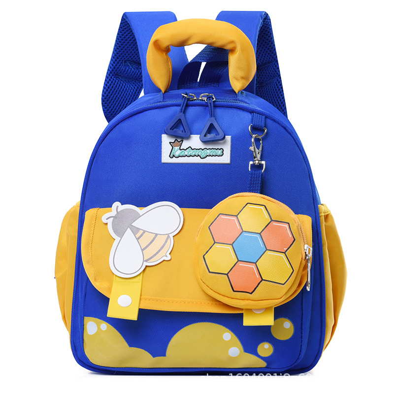 Picture of New Kindergarten Schoolbag Girl Cute Children Backpack 2-3-4 Years Old Baby Cartoon Children Backpack Wholesale