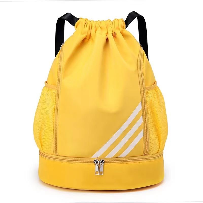 Picture of 2024 New Drawstring Pocket Backpack Outdoor Training Basketball Bag Large Capacity Travel Fitness Bag Backpack