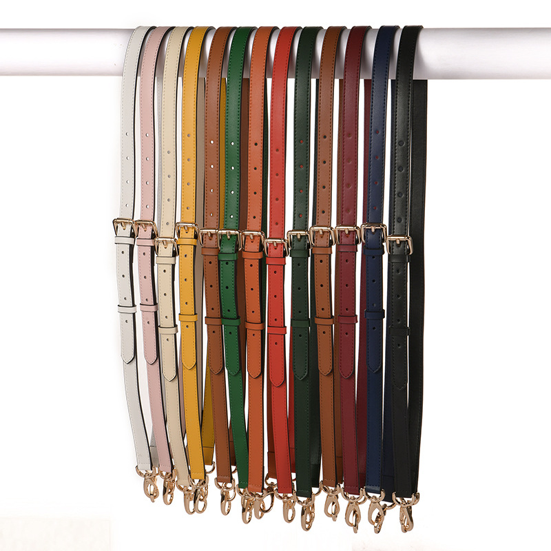 Picture of Ma Huangshi Mhs-A-1 Plain Leather Bag Strap Adjustable Spaghetti Strap Bag Replacement Strap Single Shoulder Crossbody for Women