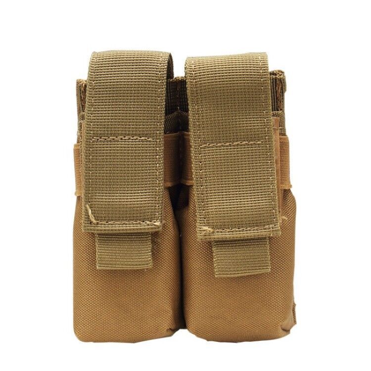 Picture of Small Double Bag Flashlight Bag 9mm Double Molle Vest Accessory Bag Outdoor EDC Tool Bag