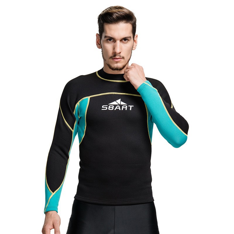Picture of Shark Bart Men's 3mm One-Piece Wetsuit Thickeneded Warm Surfing Suit Jellyfish Suit Snorkeling Suit Clearance Special Price