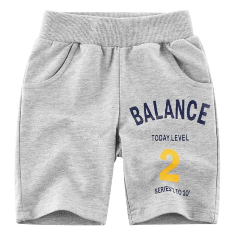 Brand Children's Clothing New 2025 Summer Boys' Medium Pants Children's Casual Pants Baby Five-Point Pants Dropshipping