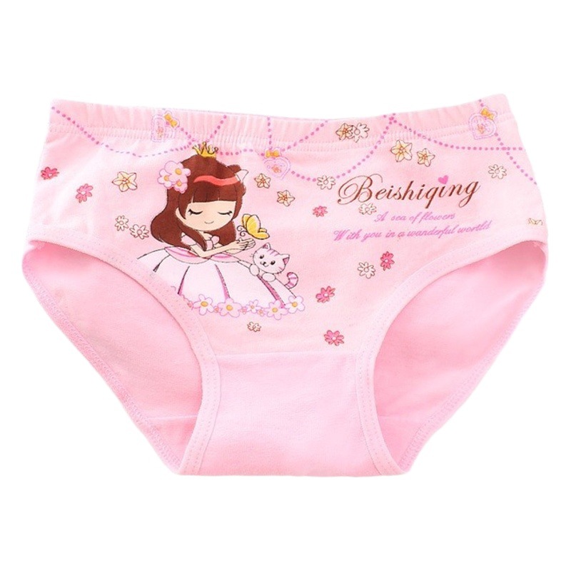 Children's underwear girls children children's fine shuttle cotton class a cotton briefs little girls boxer underwear wholesale