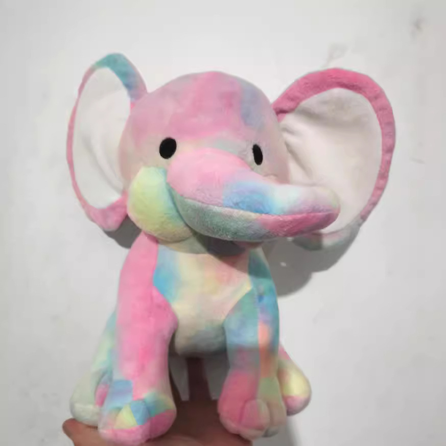 Picture of Elephant Doll Pacifying Elephant Plush Toy Birthday Gift Export Message Vacuum Compressible