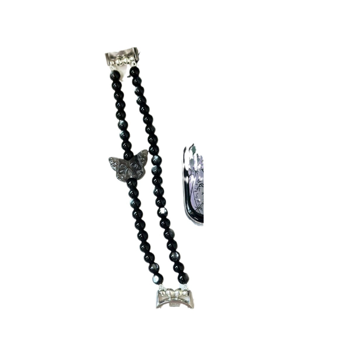 Picture of For Mi Band 9/8 Summer Butterfly Beaded Strap Universal NFC Guofeng Watch and Chain Collection Mi Band 8pro