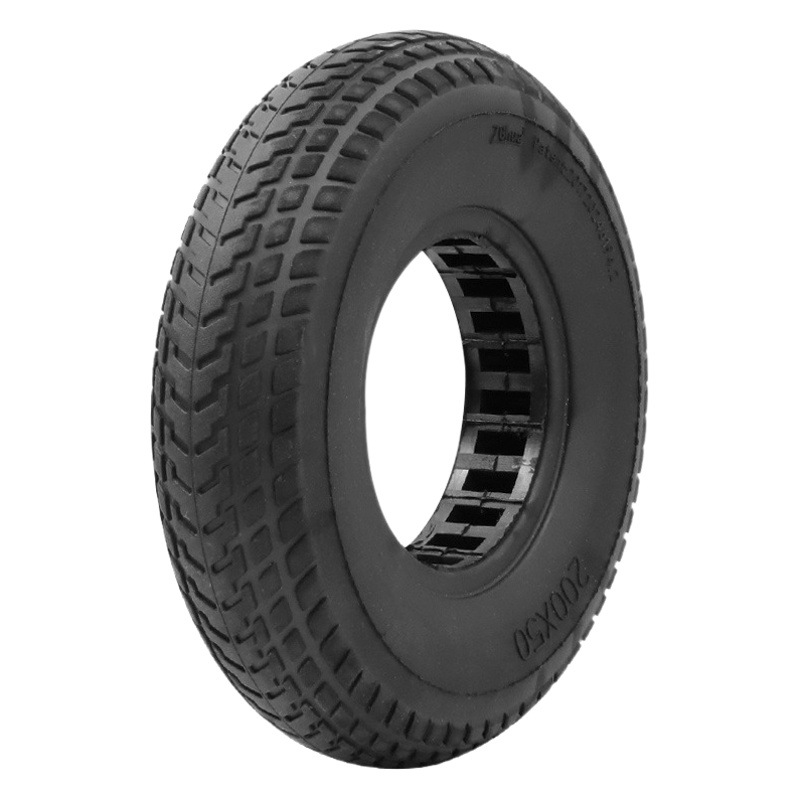 Suitable for millet 8 inch tire rubber millet hollow solid tire inflatable wheel a generation of hair