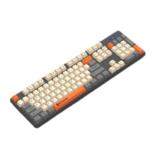 Picture of Shiba Du K600 Mechanical Feel Wired Color-matching Keyboard Fashion Keycap Laptop for Girls Office Typing
