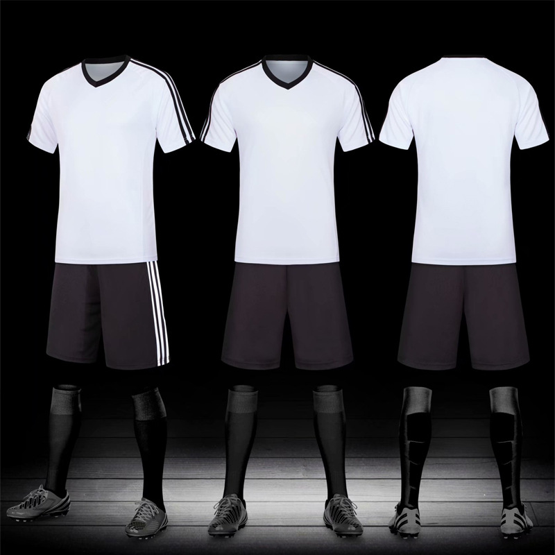 Picture of New Football Clothes Training Clothes suit Men's and Women's Short-sleeved Summer Adult Children's Game Team Clothes Football Clothes Fixed Printing