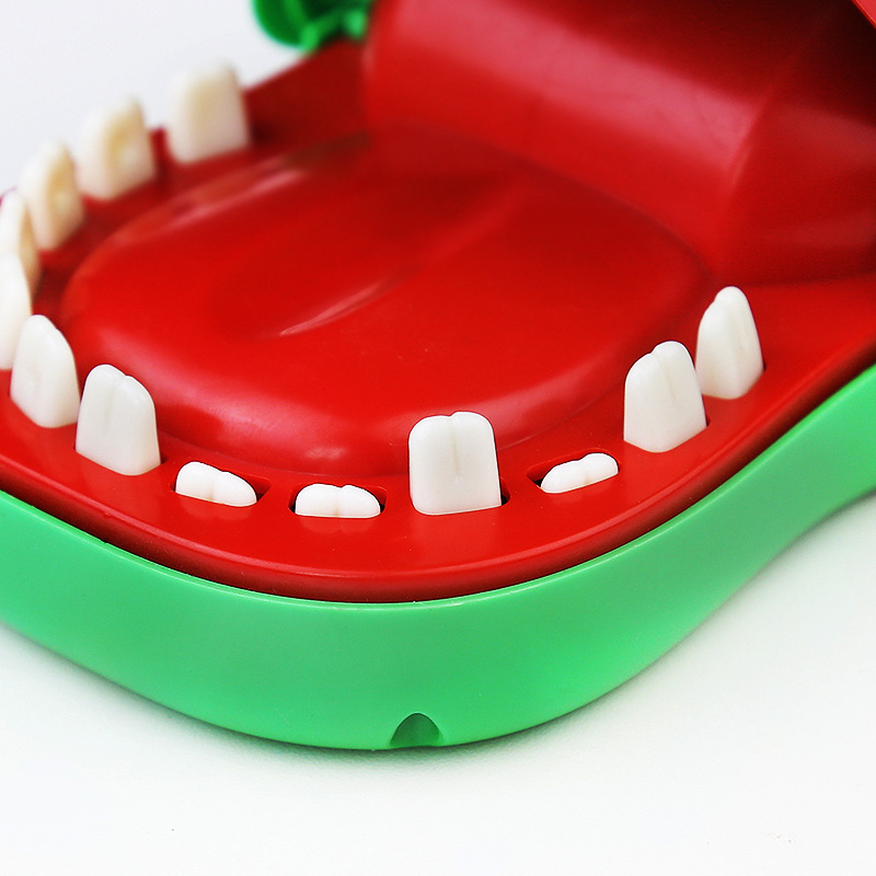 Picture of Stress-Reducing Hand-Biting Crocodile Toy Trick Electric Shark Creative Parent-Child Interactive Game Prank Props Wholesale
