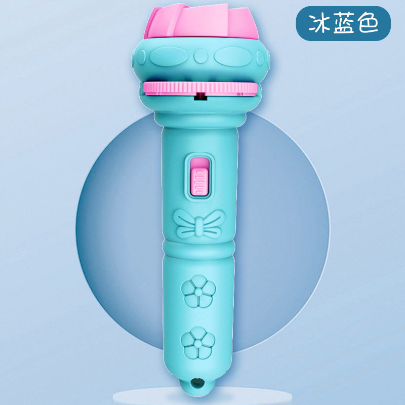 Picture of Cross-border children's projection flashlight mini cartoon pattern slide luminous toy gift baby six one gift