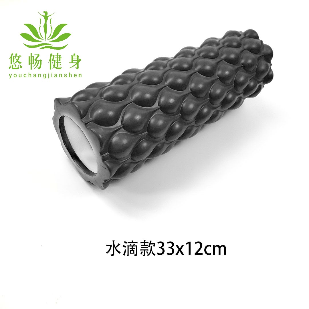 Picture of Eva Hollow Yoga Column 33cm Stereo Dot Mace Muscle Fitness Massage Stick 3D High Hardness Foam Shaft