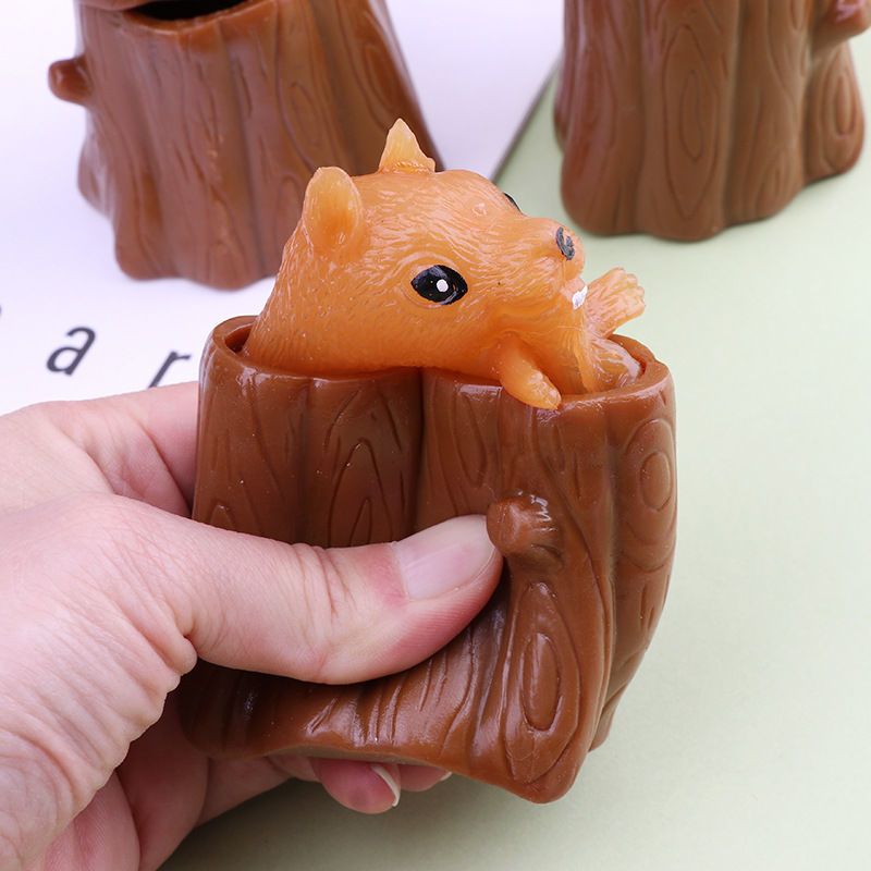 Picture of Internet Celebrity Barbecued Pork Bag Toy Sand Sculpture Simulation Fake Buns Decompression Soft Steamer Size Adult Tricky Vent Artifact Music