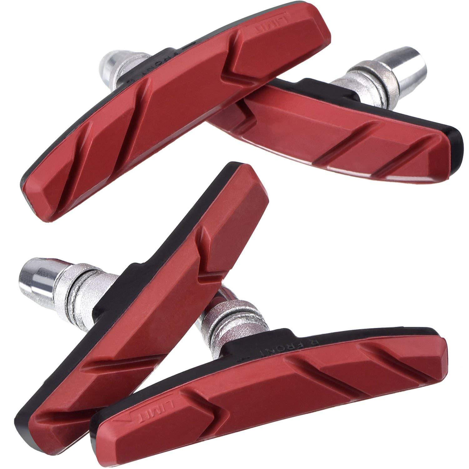 Picture of Bicycle silent brake leather mountain bike dead speed car brake leather three color color brake leather bicycle accessories