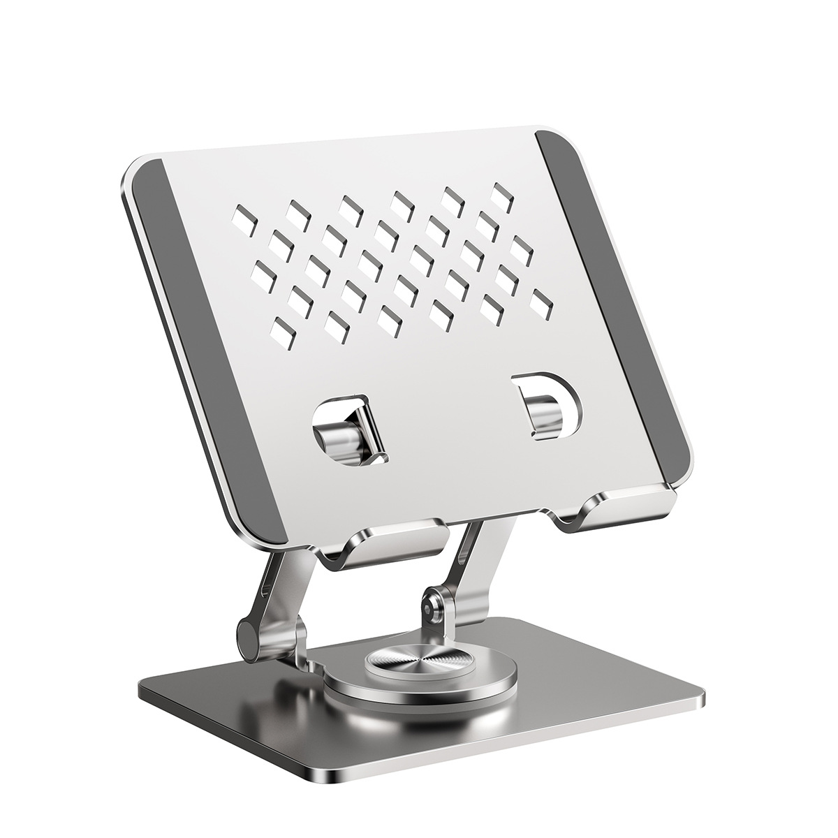 Picture of New tablet stand 360 ° rotating metal desktop support frame suitable for ipad mobile phone universal rack