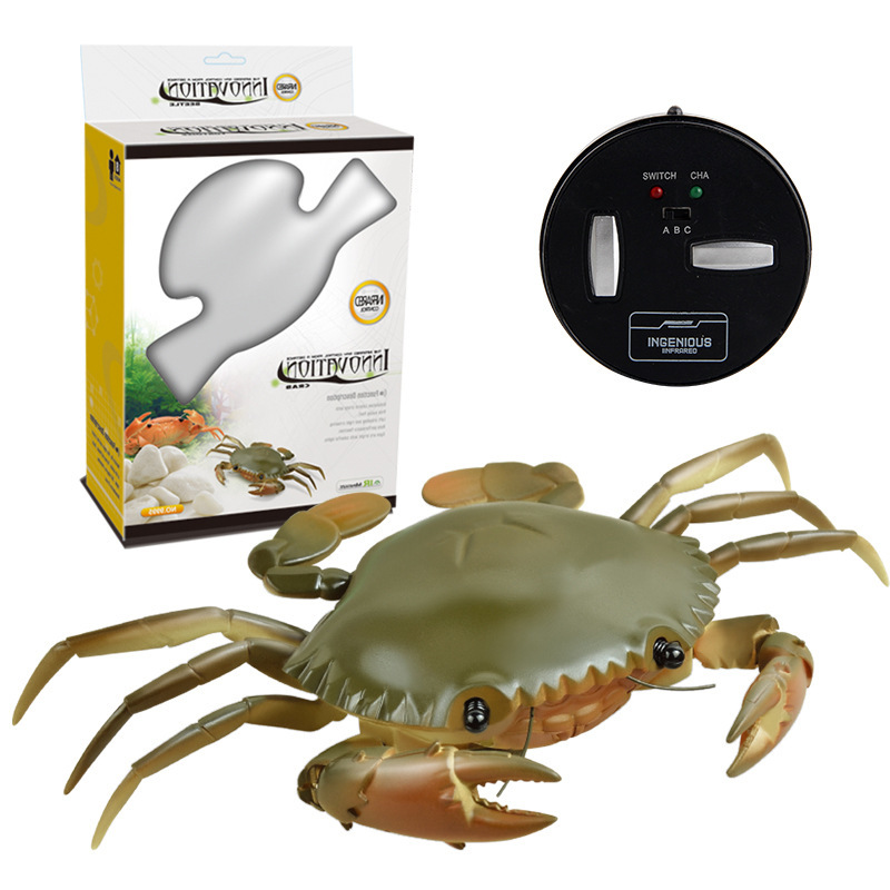 Picture of New exotic simulation infrared remote control insect fly bee ladybug crab mantis mouse trick toy wholesale