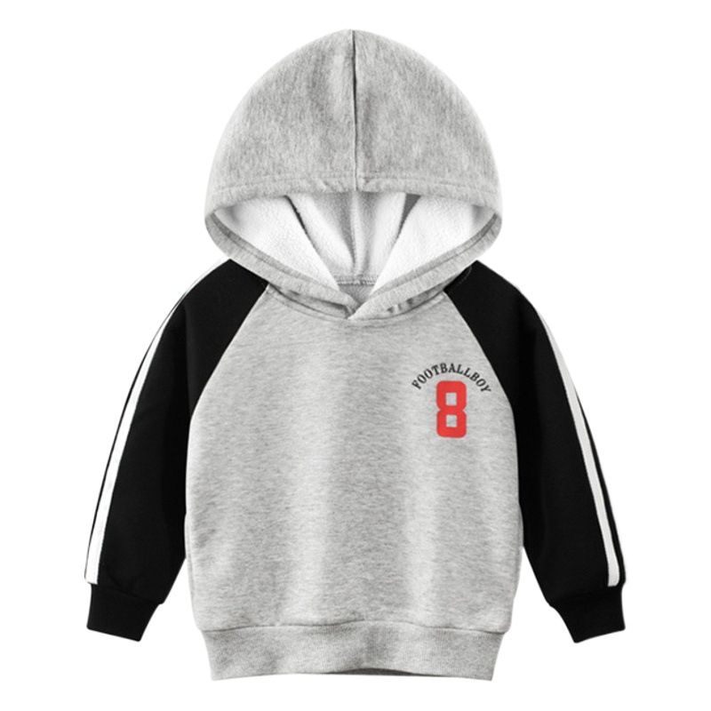  version of children's clothing autumn new children's clothing men's baby hoodie plus velvet 