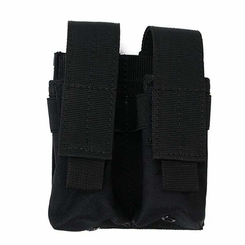 Picture of Small Double Bag Flashlight Bag 9mm Double Molle Vest Accessory Bag Outdoor EDC Tool Bag