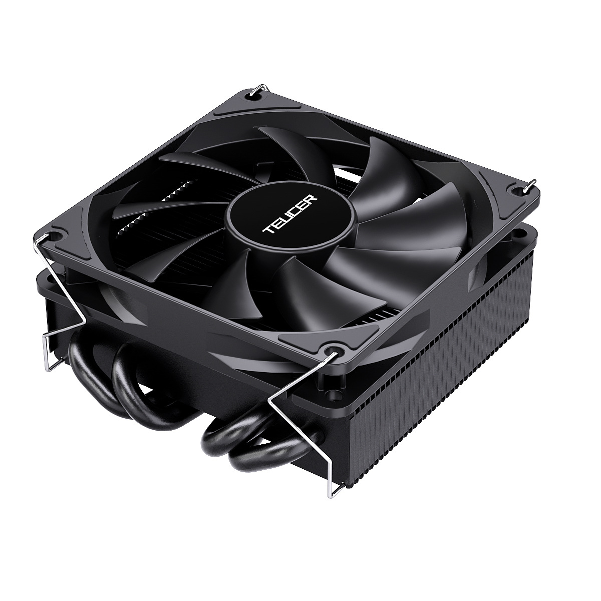 Picture of Teucer Itx Ultra-Thin Htpc4 Heat Pipe 115X/1200/1700 Am5 Cpu Radiator Silent Fan