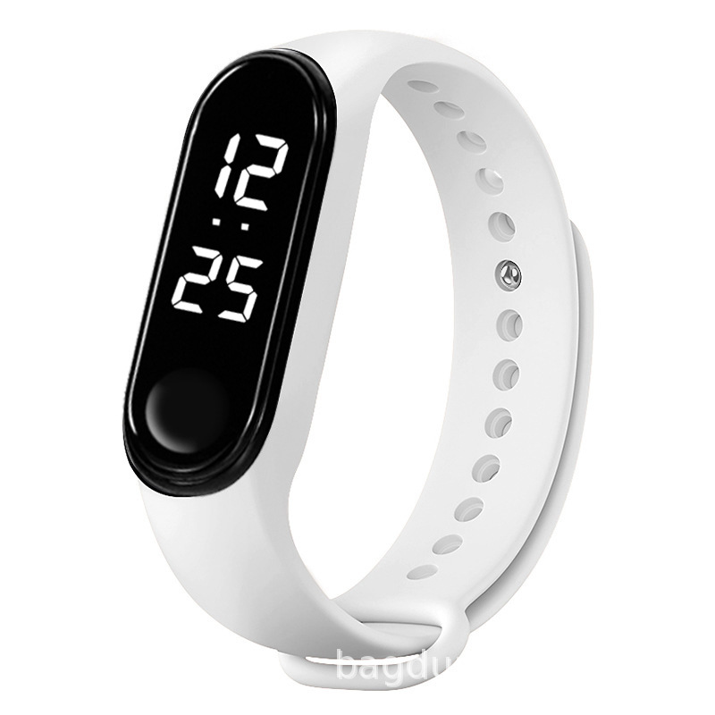 Picture of Ic Sensor Unlocking Bracelet Fingerprint Lock Special Bracelet Community Access Control Card Swipe Bracelet with Time Function