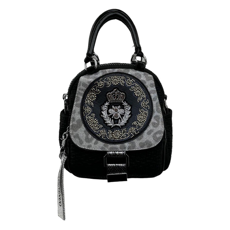 High-end Bag Women's 2025 New Stylish Crossbody Bag Fashion Trendy Backpack Women's Backpack Genuine Leather Women's Bag